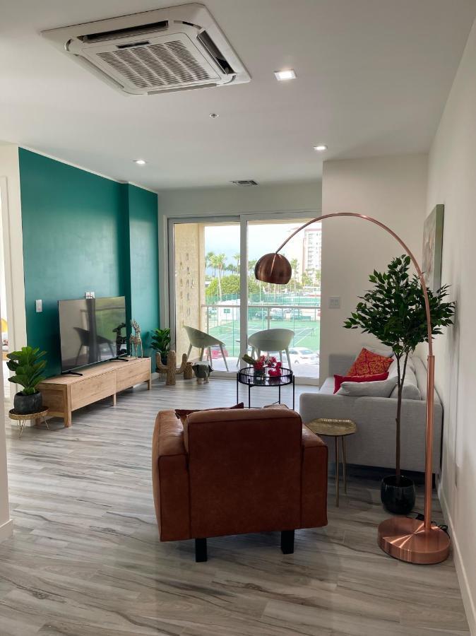 Luxury Ocean View Condo @ Aruba'S Palm Beach Ngoại thất bức ảnh